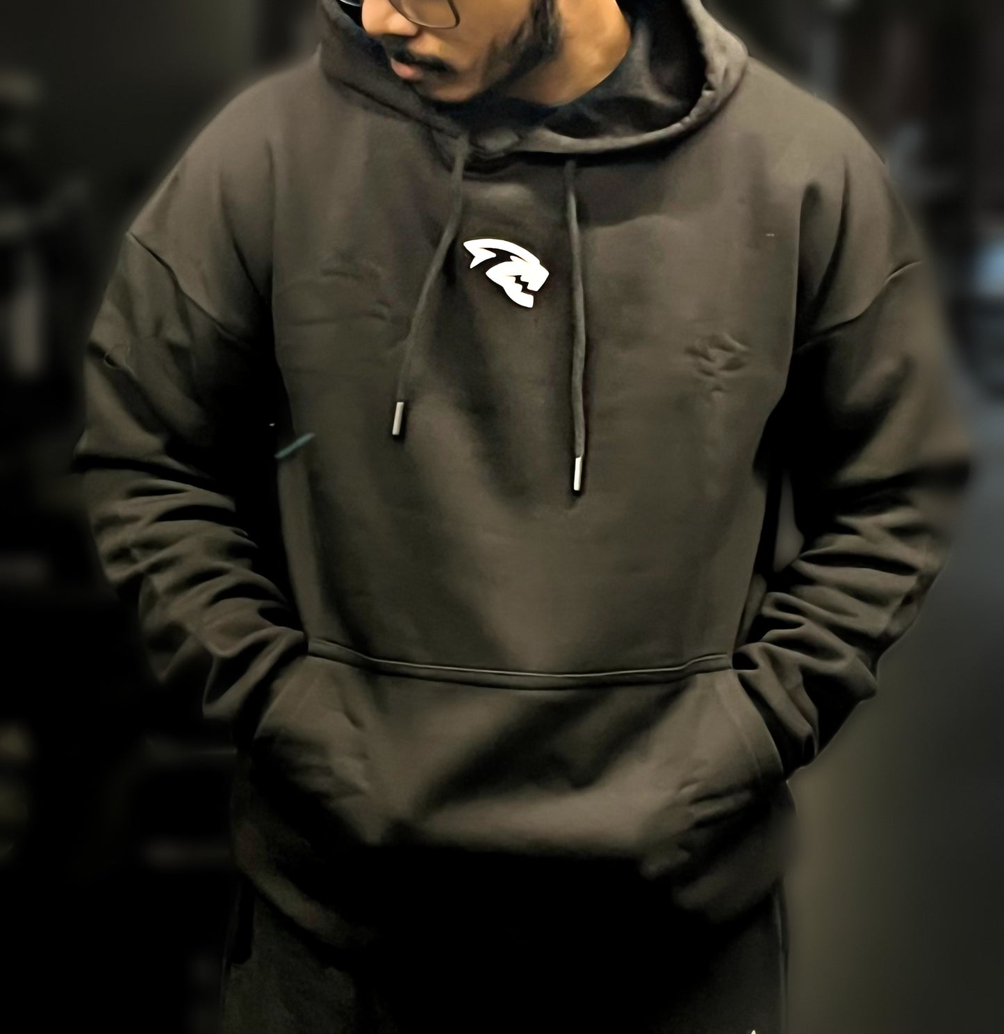 Elite Oversized Hoodie Black