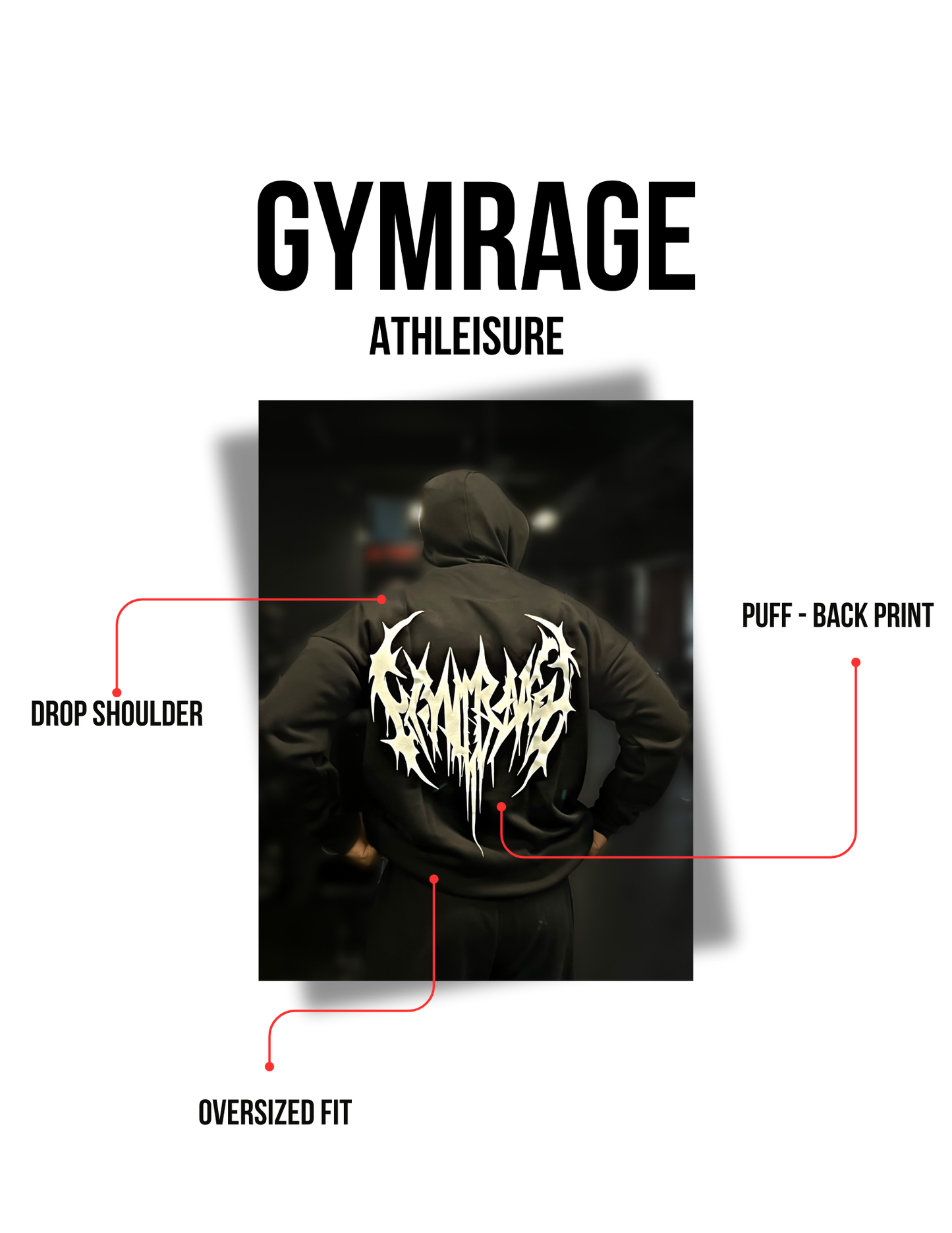 Elite Oversized Hoodie Black