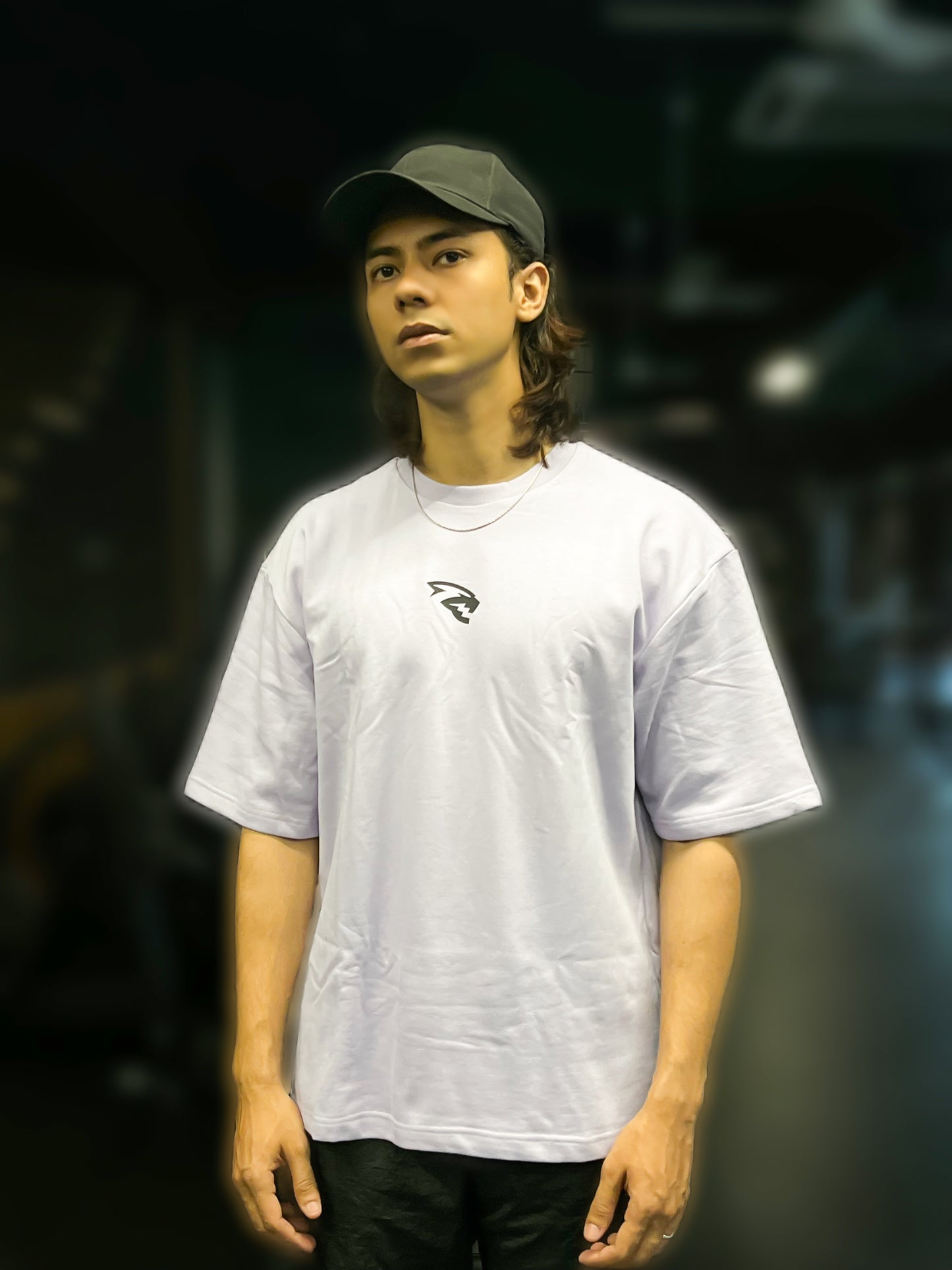 GYMRAGE X1 Oversized T-shirt Lavender