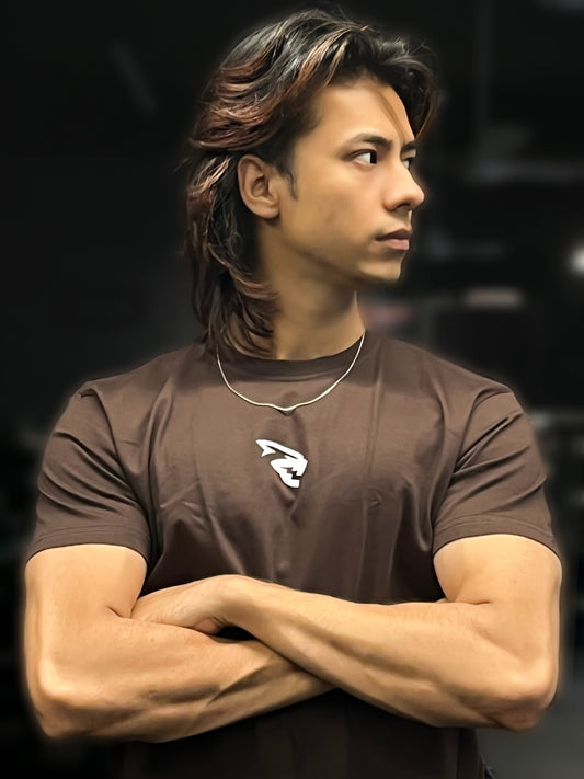 GYMRAGE Classic Fit - Coffee Brown