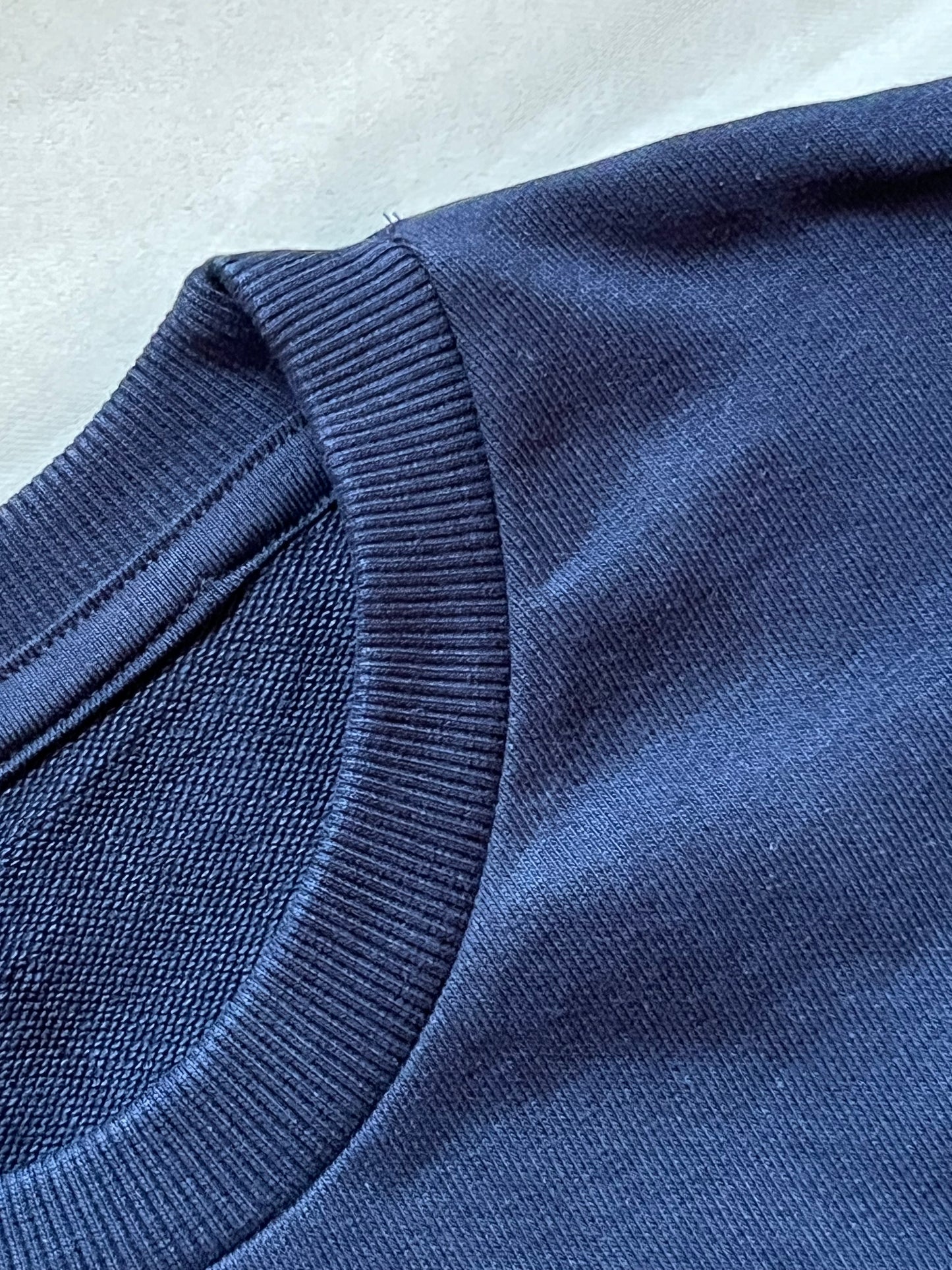 GYMRAGE Brand-Mark Oversized T-shirt Navy Blue